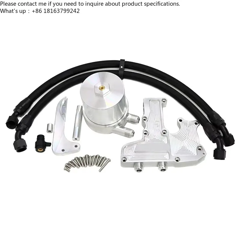 Aluminum EA888 Second-Generation PCV System Oil Tank Oil Catch Tank Kit for Volkswagen Golf MK6 GTI Au di A3 TT A4 B8 2.0T