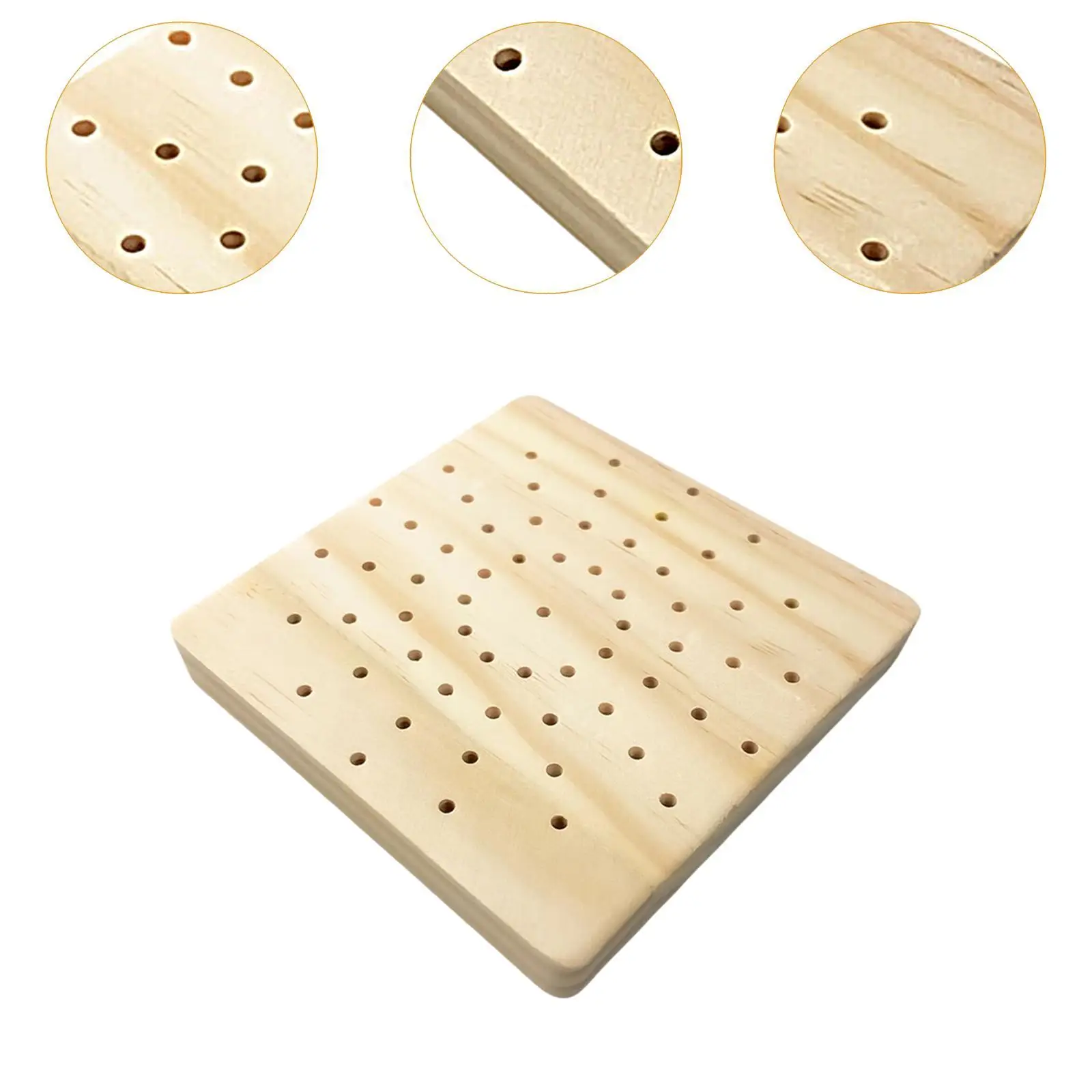 Nail Bit Holder Grinding Head Holder Modeling Tray Rectangular Portable Polishing Head Organizer for Professionals