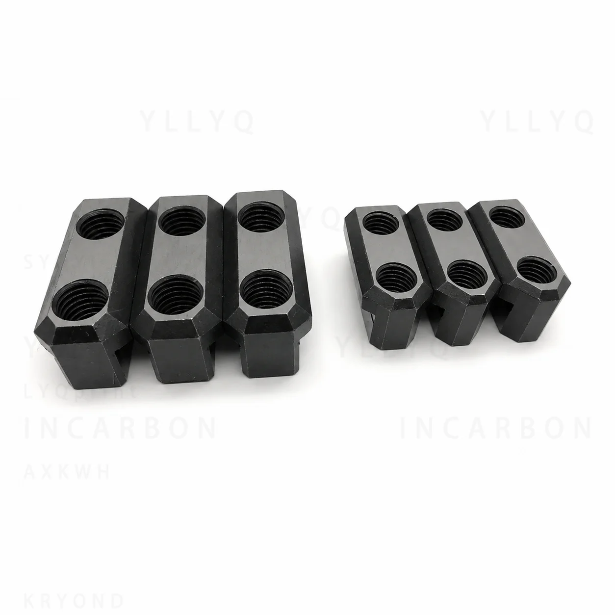 Hydraulic Chuck Oil Pressure Chuck Hard Jaw 5 6 8 10 12 Inch CNC Lathe T Slot T Nuts Mechanical Machine Tool Fixture