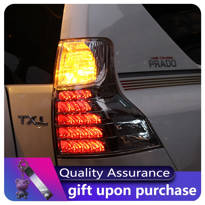 Taillights For Toyota Prado LC150 2010-2021 LED New Design Car Light Upgrade DRL Tail Lamp Appliance Lens Accessories