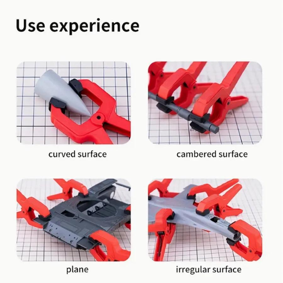 DIY Model Tool Clamps, Seamless Auxiliary Clamps, Model Tool Set, Fixing Clamps, Suitable for Amateur Model Making, Fixing Models