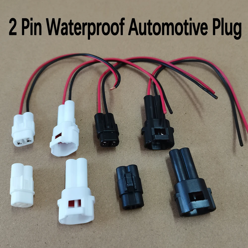 1PC 2 Pin 6180-2181 6187-2171 MT090 Male Female Auto Connector Waterproof Automotive Plug For Wuling Car Truck Motorcycle E-bike