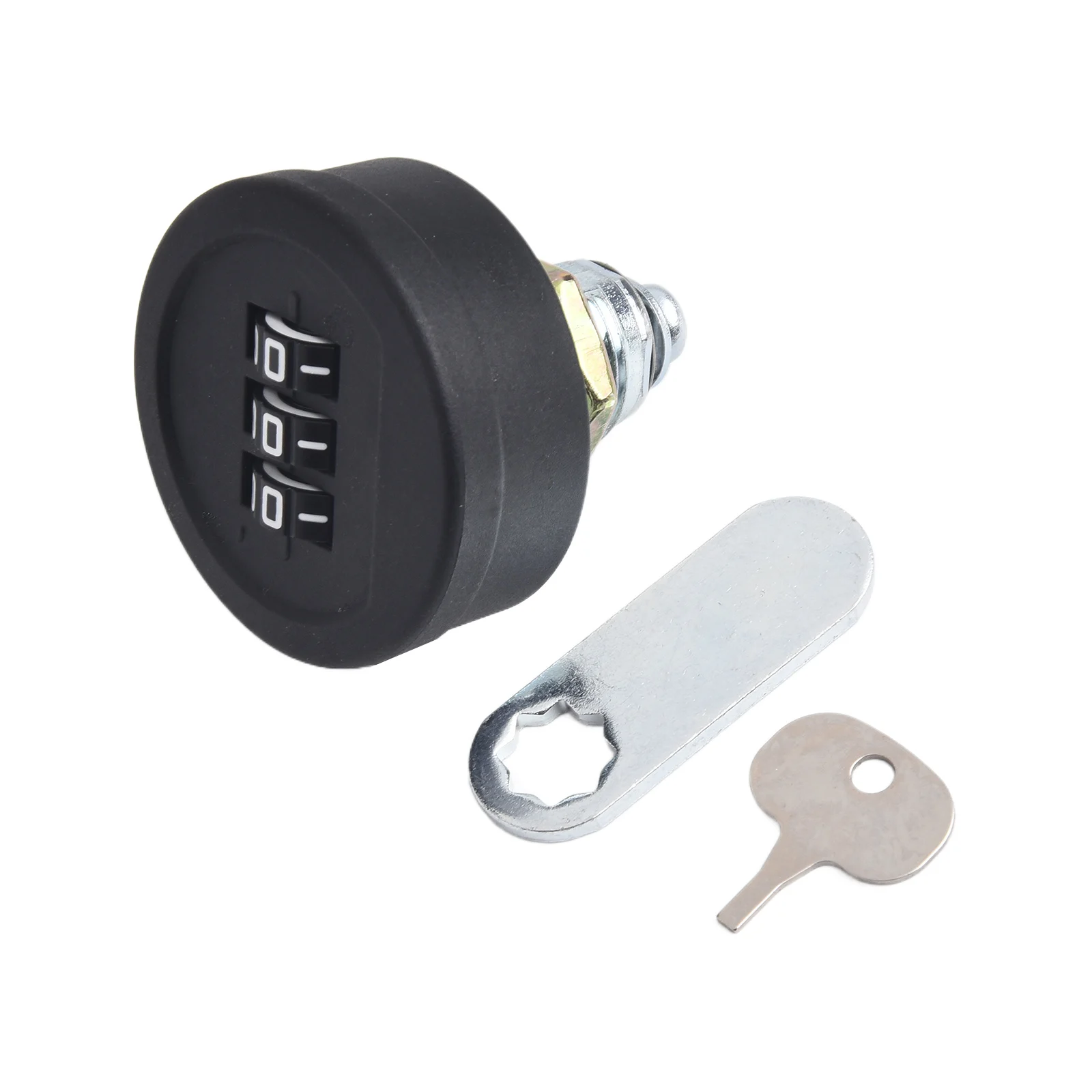 3 Digit Combination Lock for Drawer Cabinet Cupboard Mailbox with Reusable Code and Strong Composite Materials