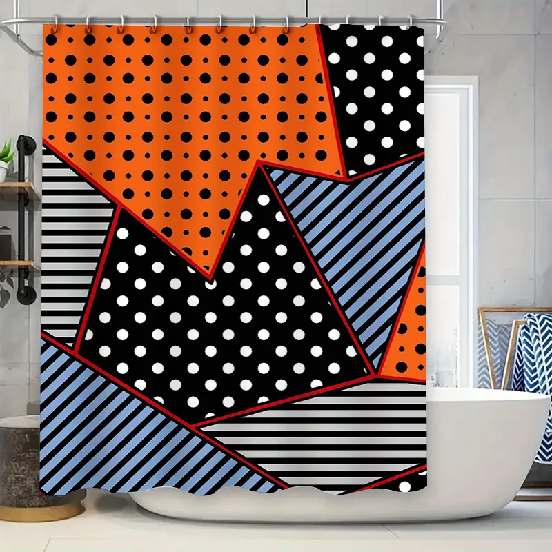 

Зелень Декор для ванной комнаты Занавеска для душа с принтом тропического пальмового листа Водонепроницаемая ткань для украшения домашней ванны