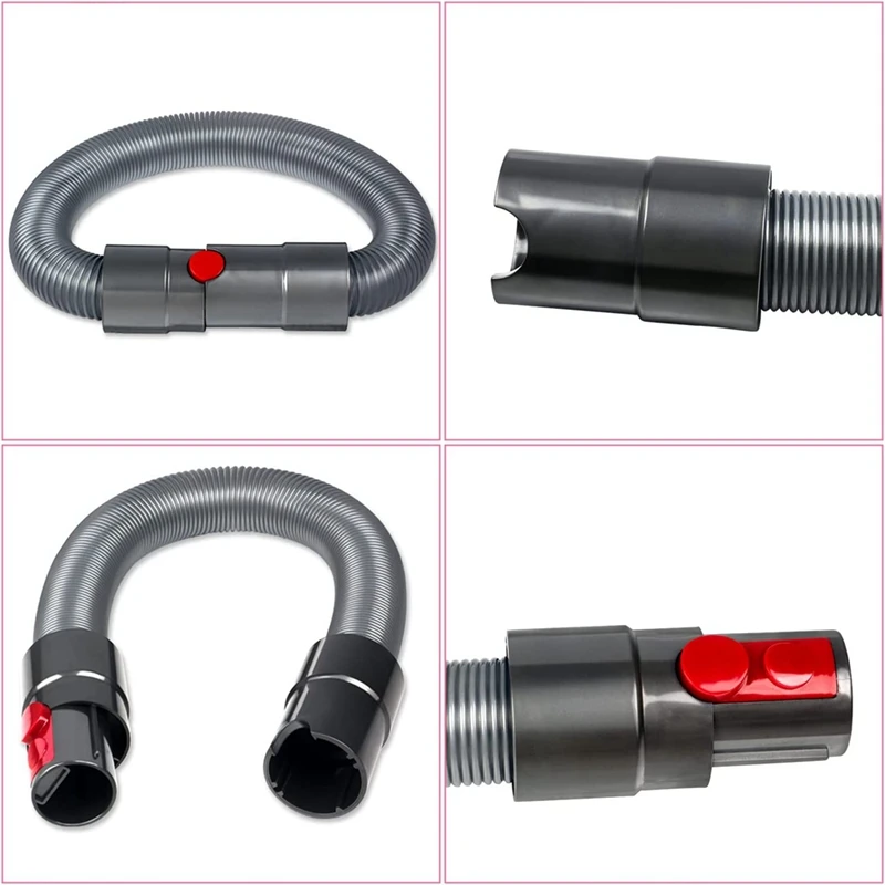 【مشعبية】أداة رأس وخرطوم فرشاة ناعمة بدون أثر لملحقات فرشاة إزالة الغبار للمكنسة الكهربائية Dyson V7 V8 V10 V11 V12 V15