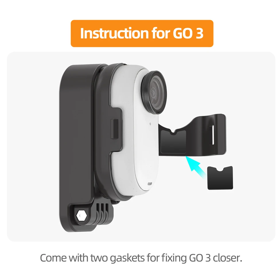 Dla Insta360 G3/Go 3S wspornik magnetyczny podstawa regulowany ręczny pionowy stojak na biurko akcesoria do Insta360 Go 3S — zdjęcie produktu 6