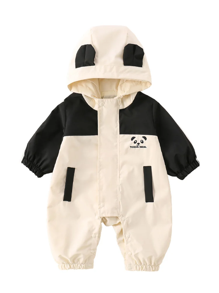 

Модный детский комплект: осенняя толстовка с капюшоном, повседневная уличная одежда для новорожденных, всепогодная одежда, длинные штаны