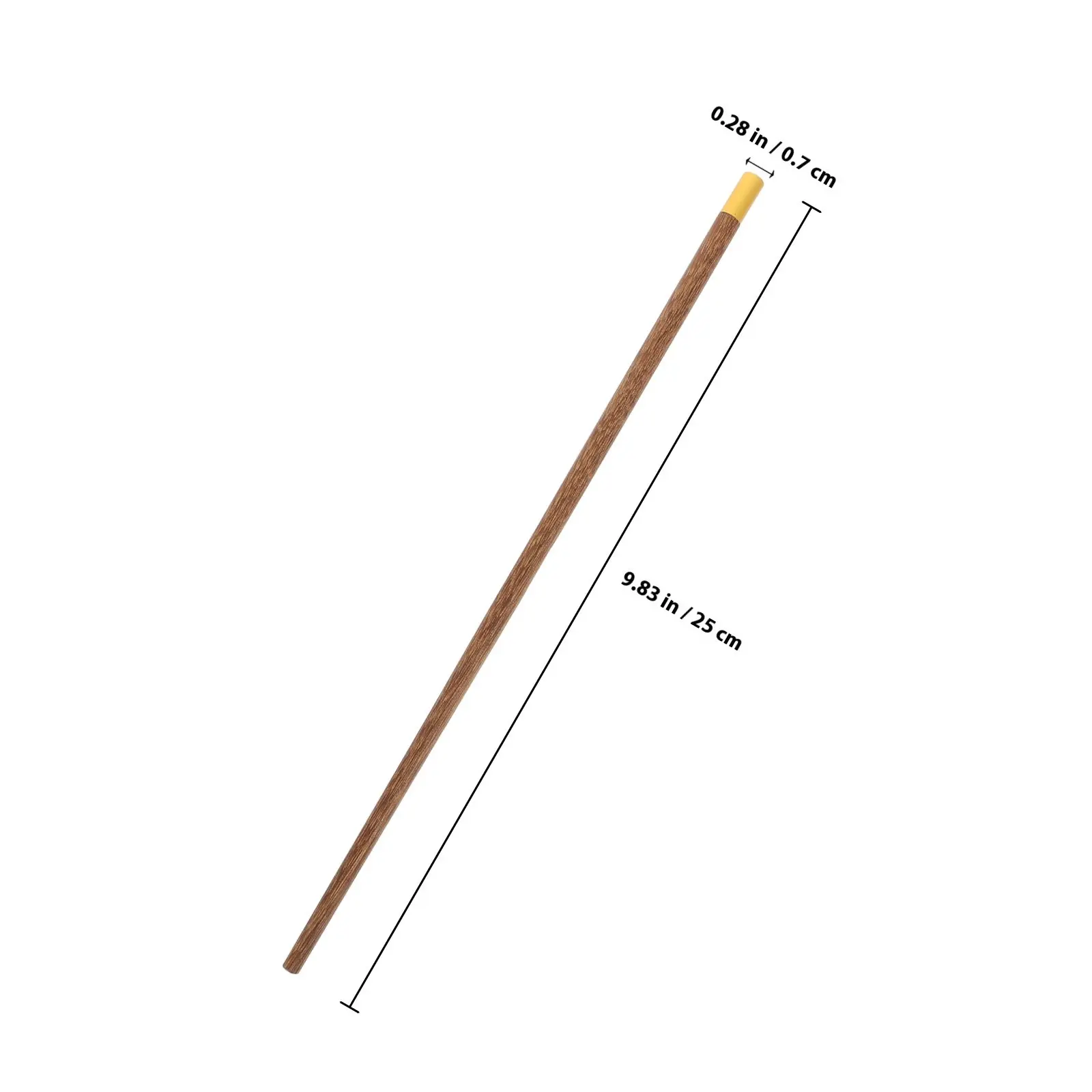 1Pair Chinese Chicken Wing Wood Chopsticks Mellow Full Smooth Burr Free Long Kitchen Cooking Chopsticks for Hot Pot Frying
