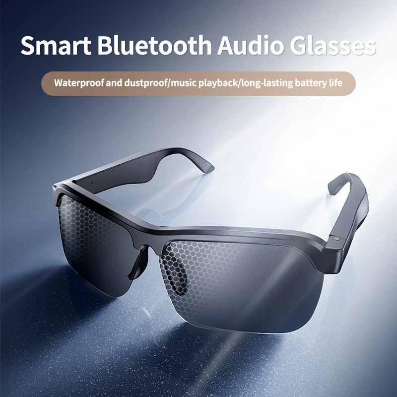 8K AI Smart Glasses With 100MP Camera Chat GPT Touch Sport Sunglasses Bluetooth Call Video Music Player ForMen Women 2025 New