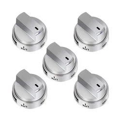 5PCS AEZ73453509 Stove Knobs Burner Control Knobs for LG Gas Stove/Oven/Range Knobs Replace for AEZ72909008,AP5669773