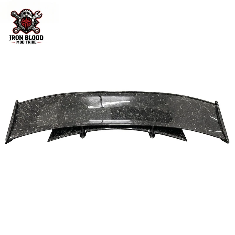 

Suitable for Top Secret Forged Carbon Fiber Car Body Kit Rear Spoiler Wing Nissan GTR R35 2008-2019