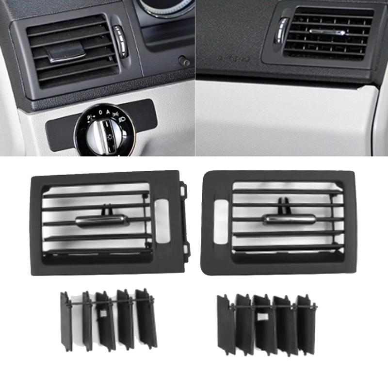 

Car Dashboard A/C Air Vent Grille Cover For Mercedes Benz C Class W204 2008-2010 LHD Air Conditioner Outlet Panel