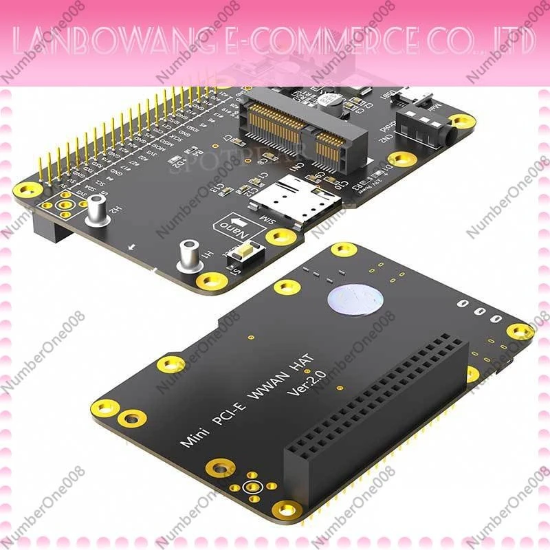 3G 4G LTE Expansion Board Mini PCIe Adapter Module for Single Board Computer