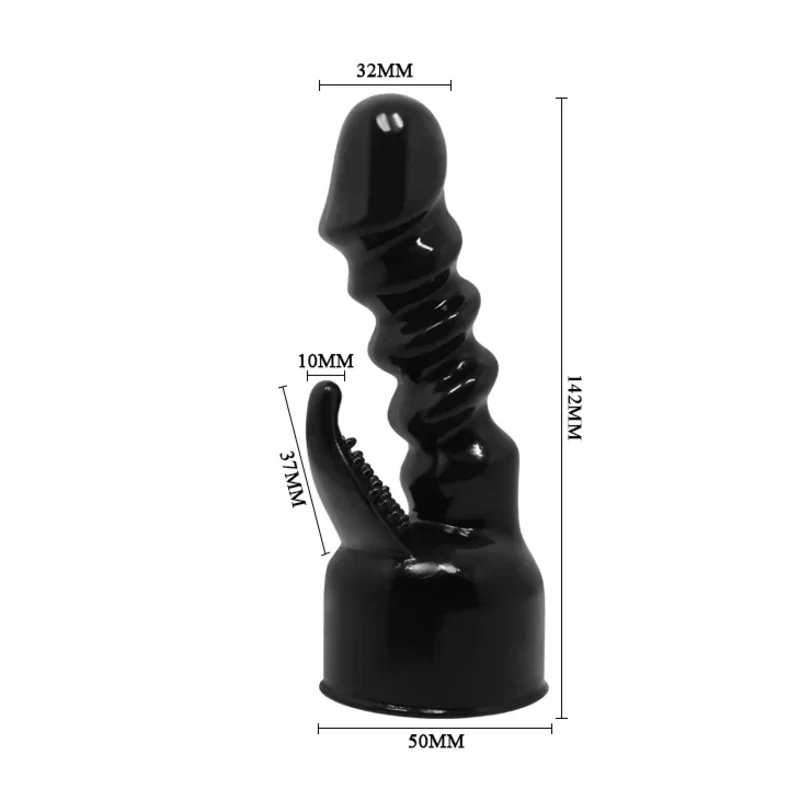 tooys for man BAILE Magic Wand Attachments AV  Headgear head cover cap G-spot Stimulator toys sex​  