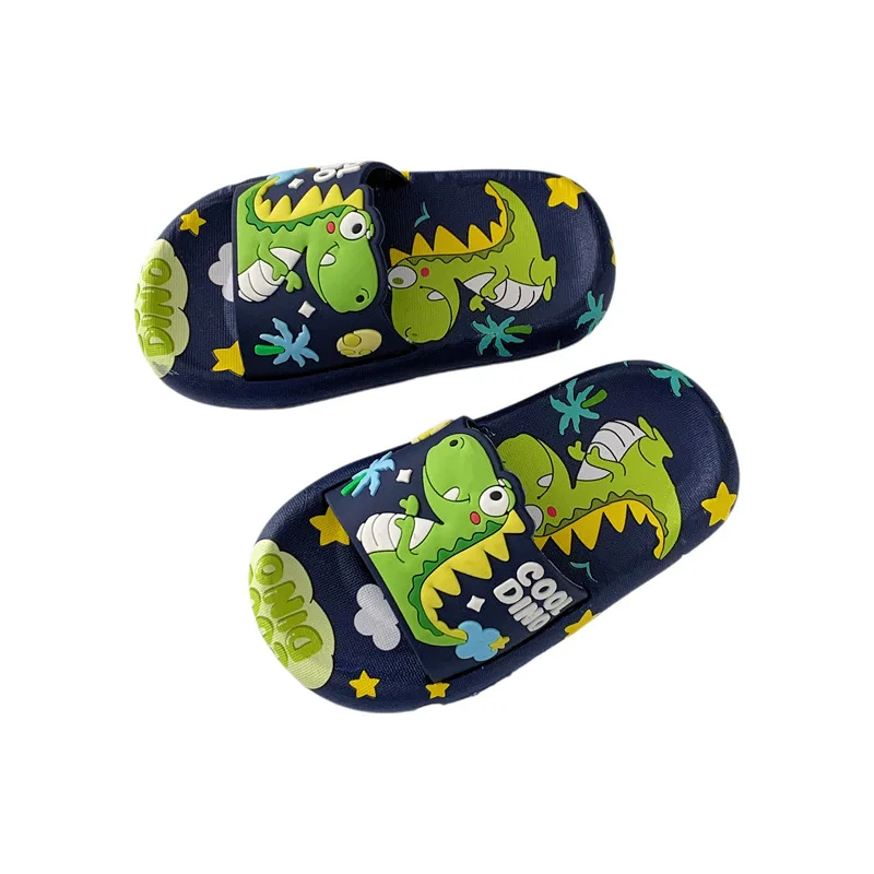 حار بيع طفل النعال 2025 صيف جديد الكرتون حذاء أطفال موضة صنادل للبنات ديناصور الصبي أحذية لينة وحيد أحذية المنزل Tashпочки #5