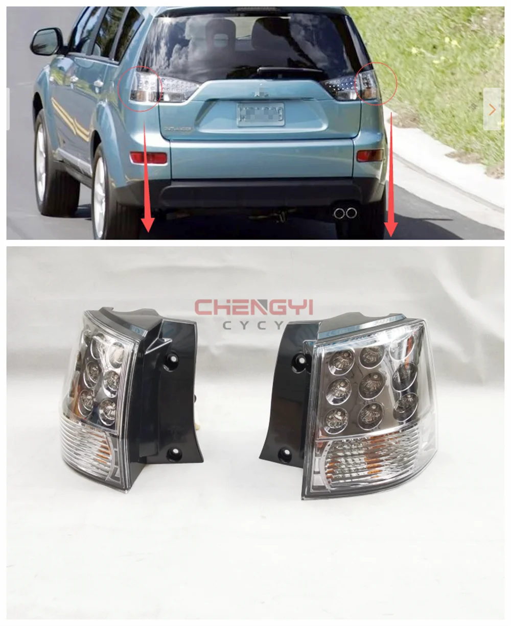 

1PCS Outside The Rear Tail Lamp Brake Lamp For Mitsubishi Outlander CW4W CW5W CW6W 8330A379 8330A380 (07-12)