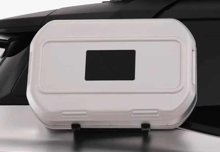 High Quality Car Exterior Modified Accessories Storage Boxes Mech Style Side Storage Tool Box for  T1 Accessories
