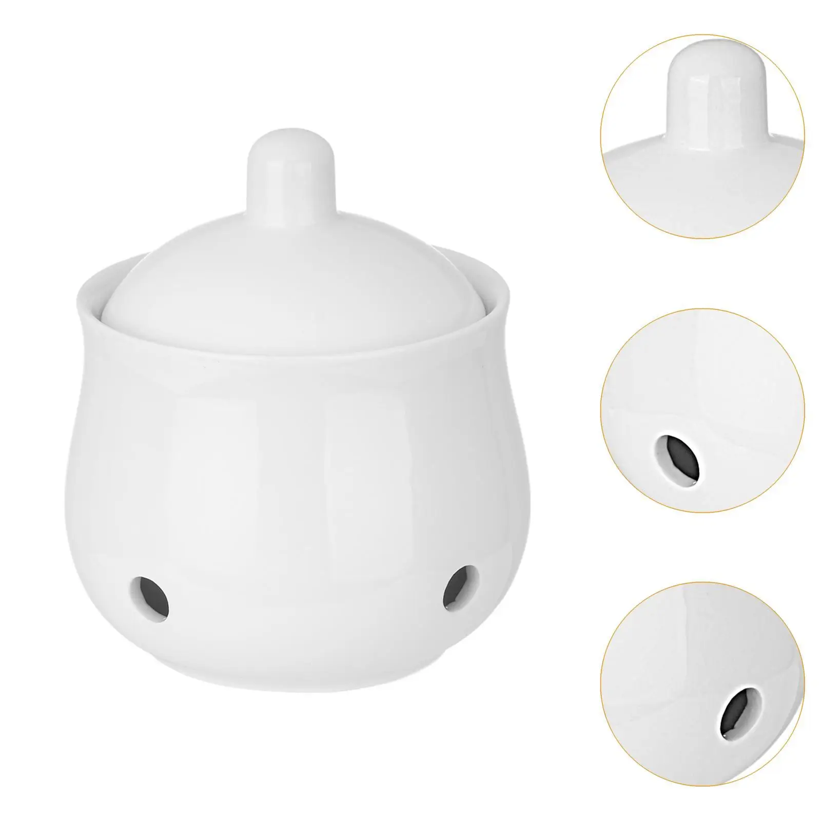 Garlic Keeper with Lid for Countertop for Kitchen Countertop Household