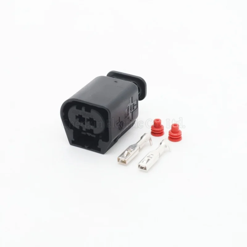 2 Pin Automobile Waterproof Housing Wire Cable Connector Horn Plug Air Pump Plug 09444021 09444024 736441 03A736434