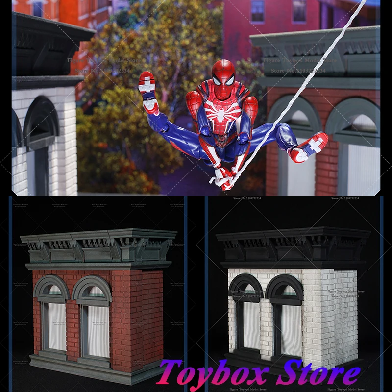 

mOjing toys Original S001 1/12 Scale Roof Platform Scene Accessory For 6" Spiderman Batman Marvel DC Action Figure Decoration