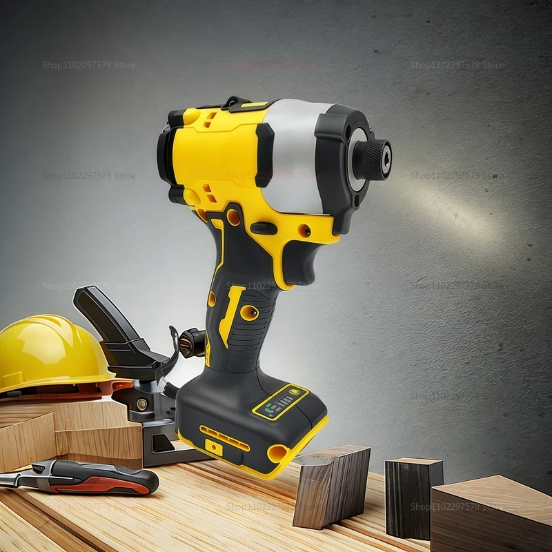 Cordless Impact Driver Electric Driver Brushless Power Tool High Torque Multi-Function Hand Drill for Diy and professional use