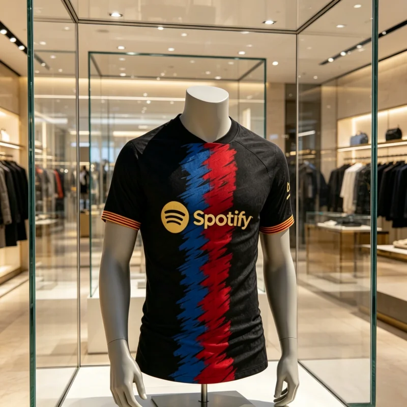 2026 Sommer Barcelona Style Edition Fußballtrikot für Herren und Damen – Bequemes, atmungsaktives, schnell trocknendes Trainings- und Familien-Kinder-T-Shirt – Detail 1