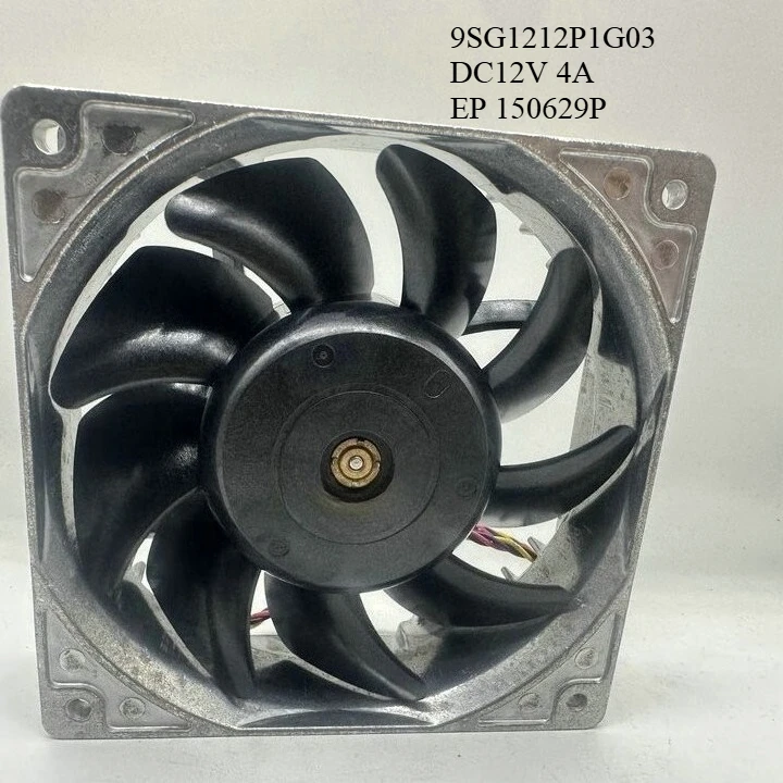 

Для вентилятора SANYO 9SG1212P1G03 DC 12 В 4A 12038 12 см 4-проводная рама из алюминиевого сплава