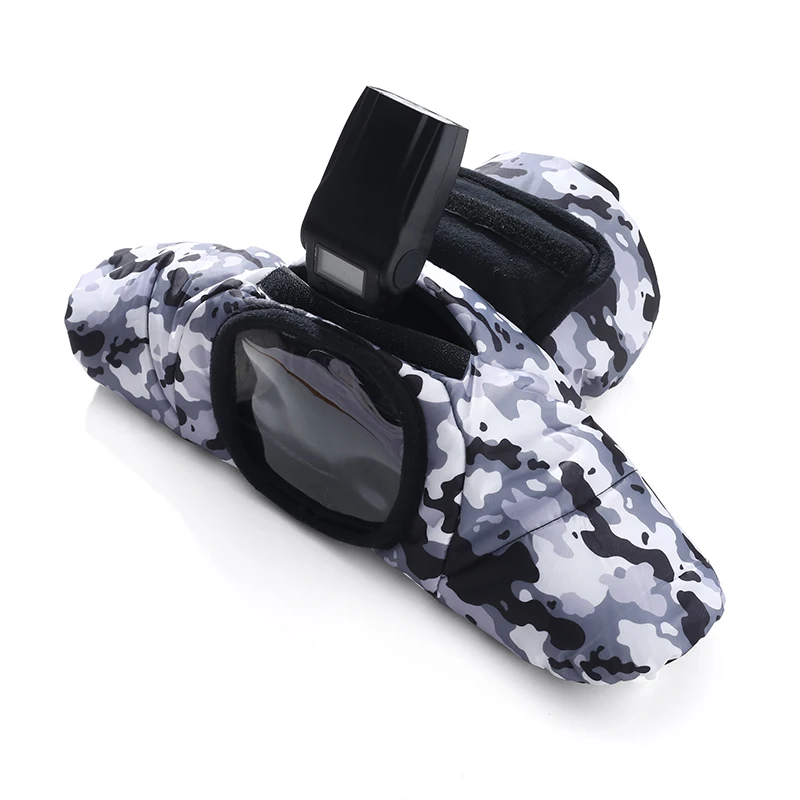 

Холодный чехол для зеркальной камеры, теплый чехол, зимний уличный термоизоляционный чехол, перчатки для фотосъемки с снежной дерелой