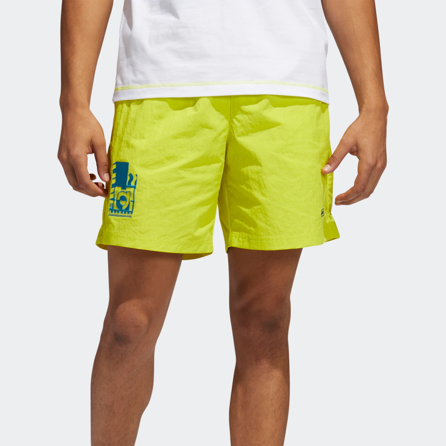 

Adidas Originals Мужские дышащие повседневные спортивные шорты с принтом GN3857