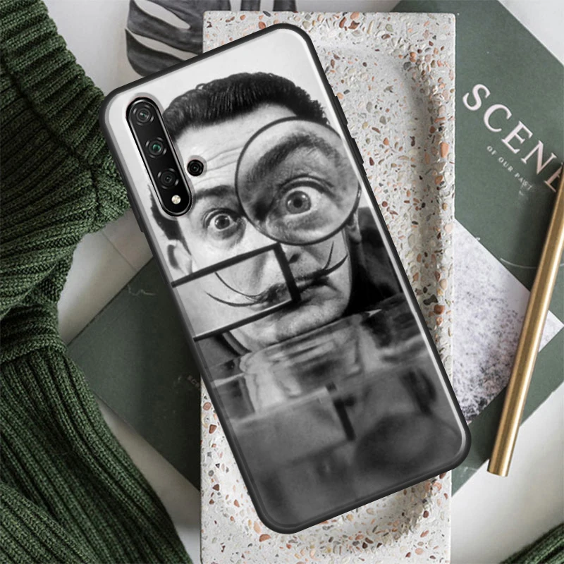 Salvador Dali Art Case For Huawei Honor 70 50 X8 X9a Magic5 90 Lite P20 P30 P40 P60 Pro P Smart Nova 5T Cover