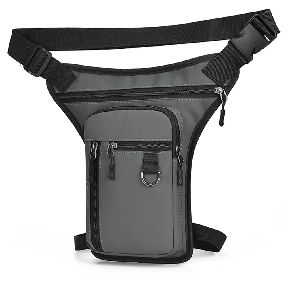 

Men Motorcycle Leg Side Bag Multipocket Thigh Belt Bag PU Leather Motorbike Hip Leg Pack Outdoor Sports Ride Bag