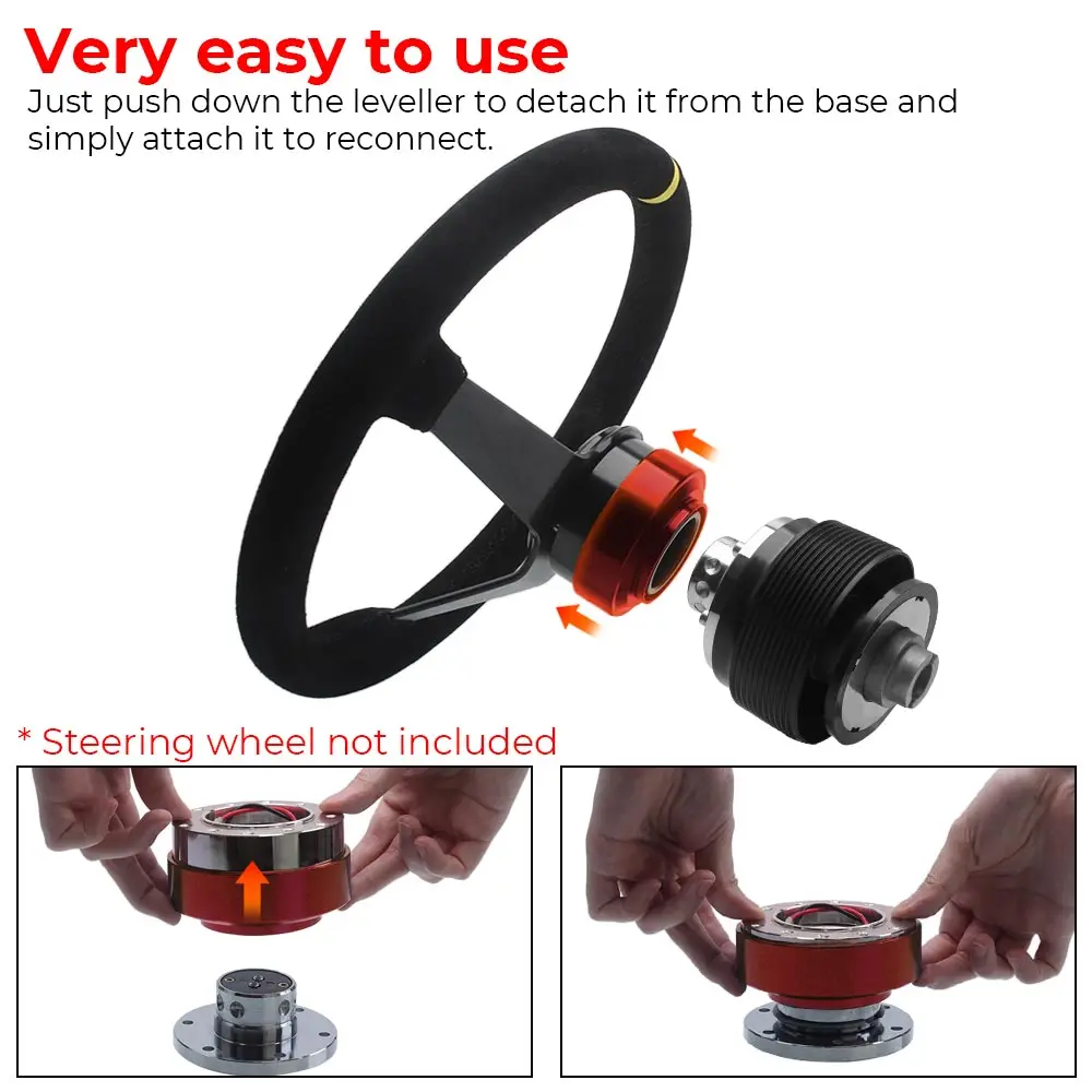 Car Accessories 6 Hole Steering Wheel Hub Adapter For Honda Civic Del Sol Prelude Accord Acura Integra 1992-2001 1 Set Boss Kit - view 4