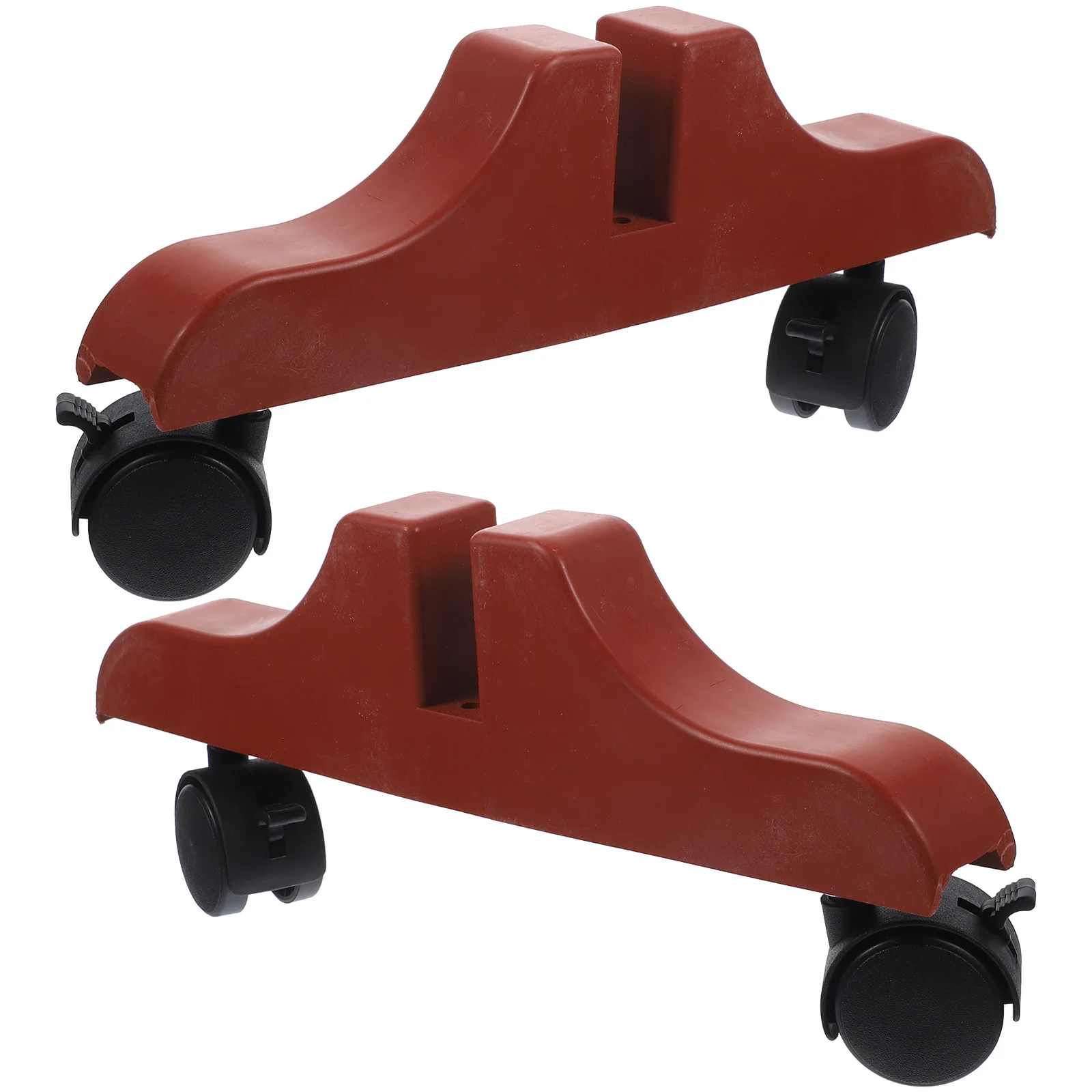 2 قطعة قاعدة مقسم الشاشة البلاستيكية حامل الأسطوانة السميكة لفواصل الغرفة التقسيم دعم قاعدة مقسم المنزلية مع عجلات #3