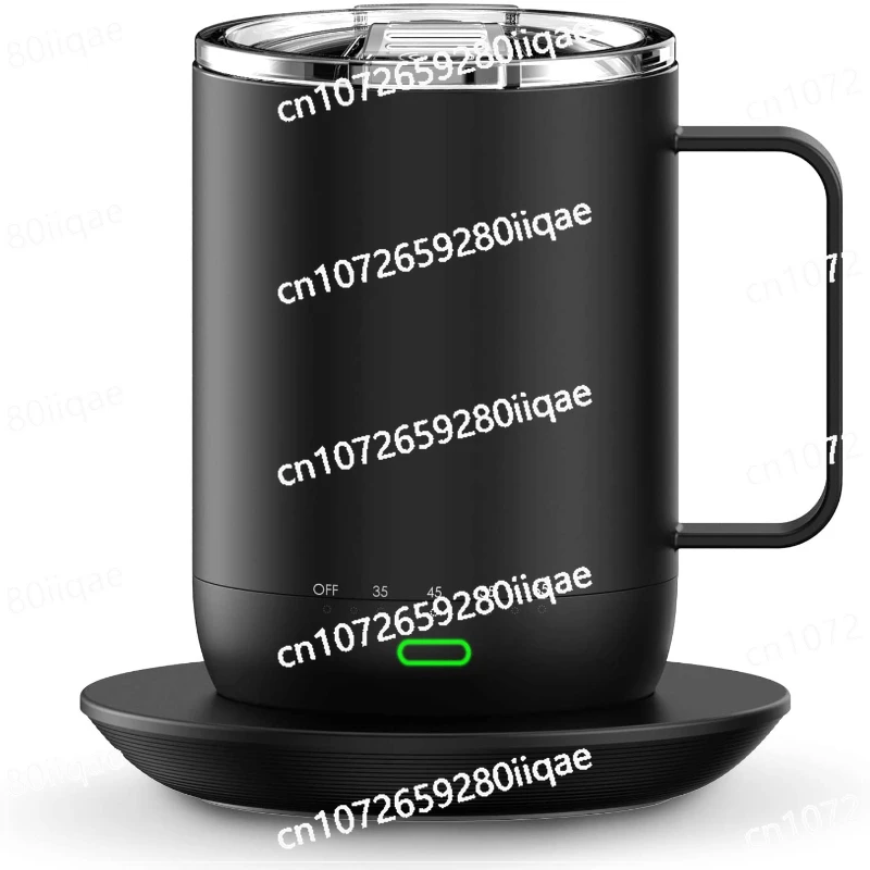 14oz Smart Mug App Temperature Control Smart Drinkware 4-hr Battery Life, Warmer Wireless Heated Coffee Cup S3 Pro