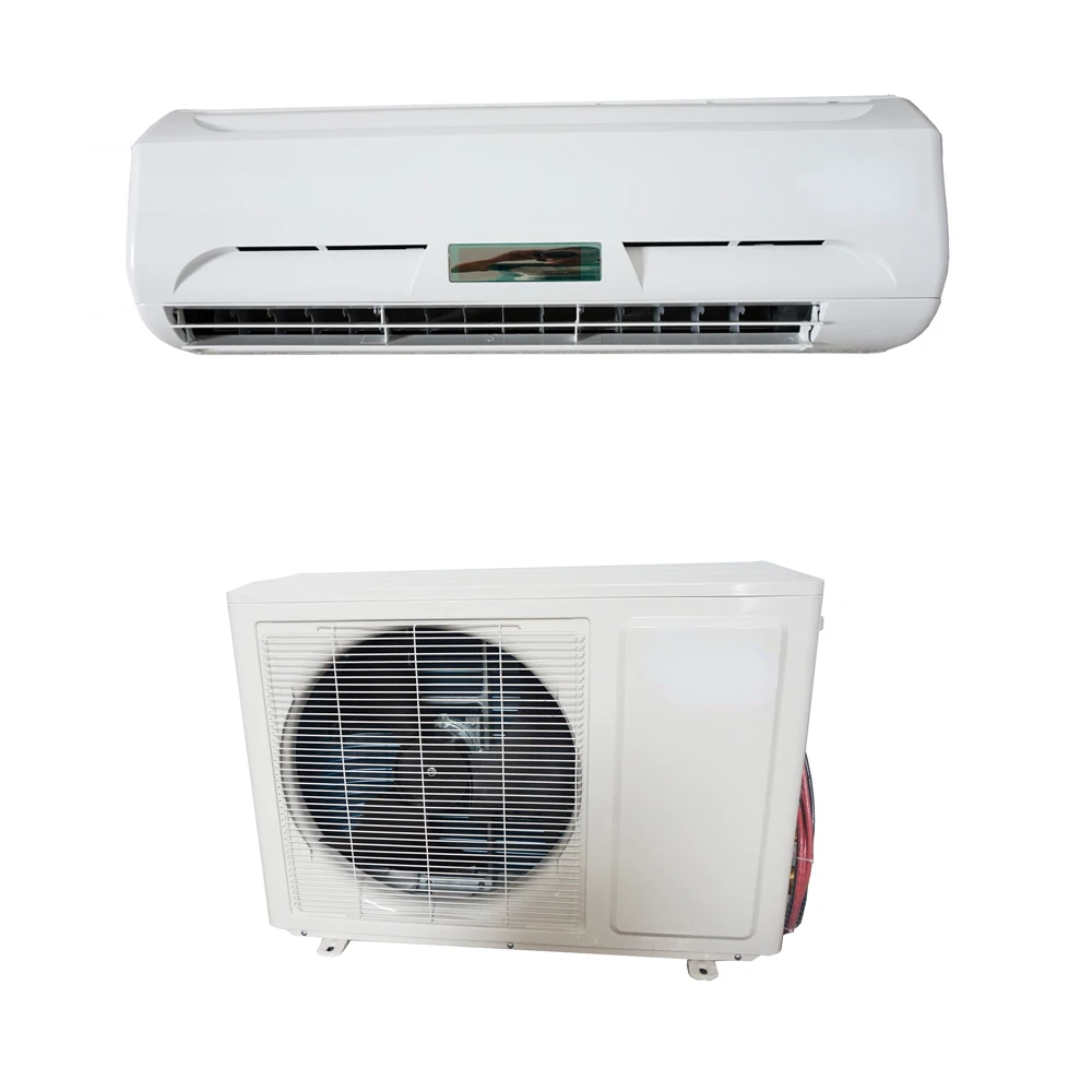 12000btu 1.5hp 1ton 100% Solar DC48V Battery Powered Hybrid Split Solar Air Conditioner