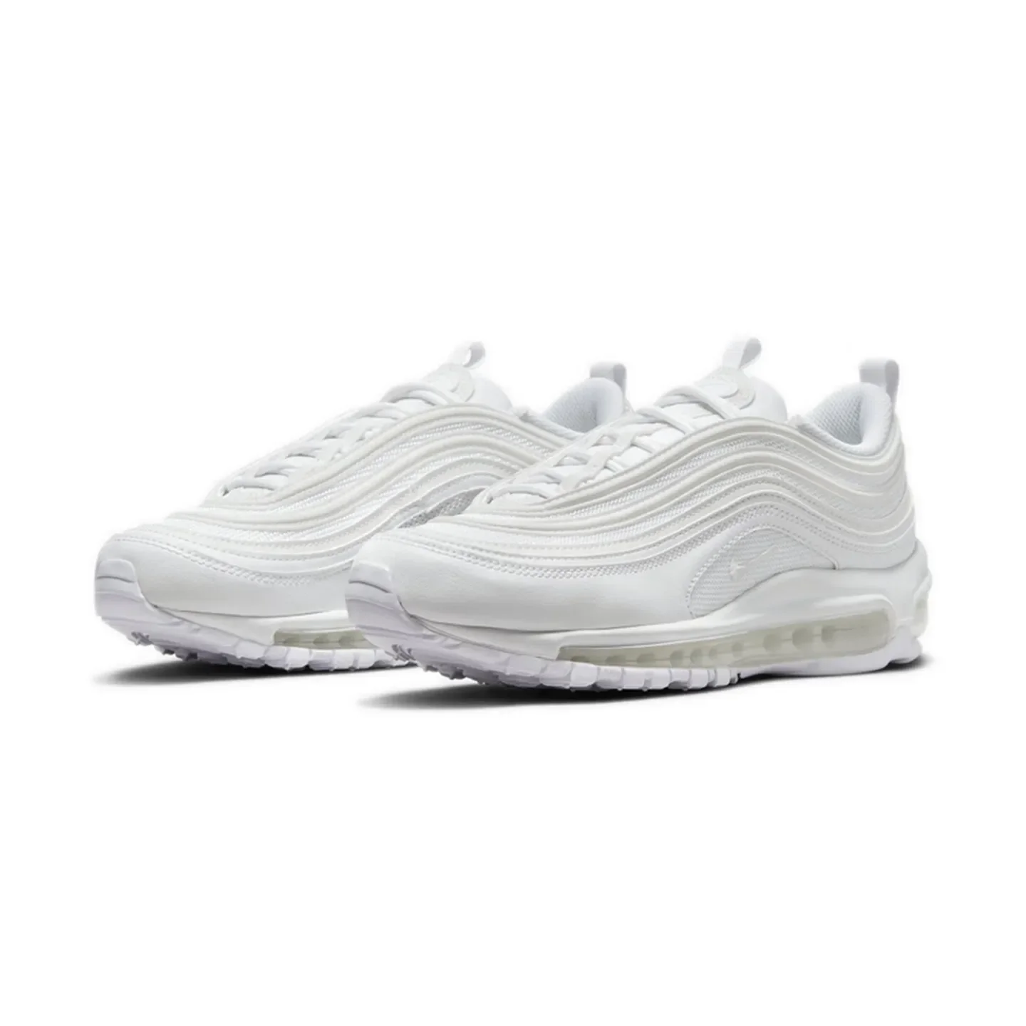 

Женские кроссовки Nike Air Max 97 Retro с амортизацией, дышащие, легкие, низкие, повседневные, белые, DH8016-100