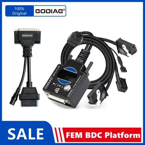 GODIAG para BMW FEM BDC plataforma de prueba funciona con GT100/Xhorse VVDI2 VVDI programador de llaves/Autel IM608/CGDI Prog