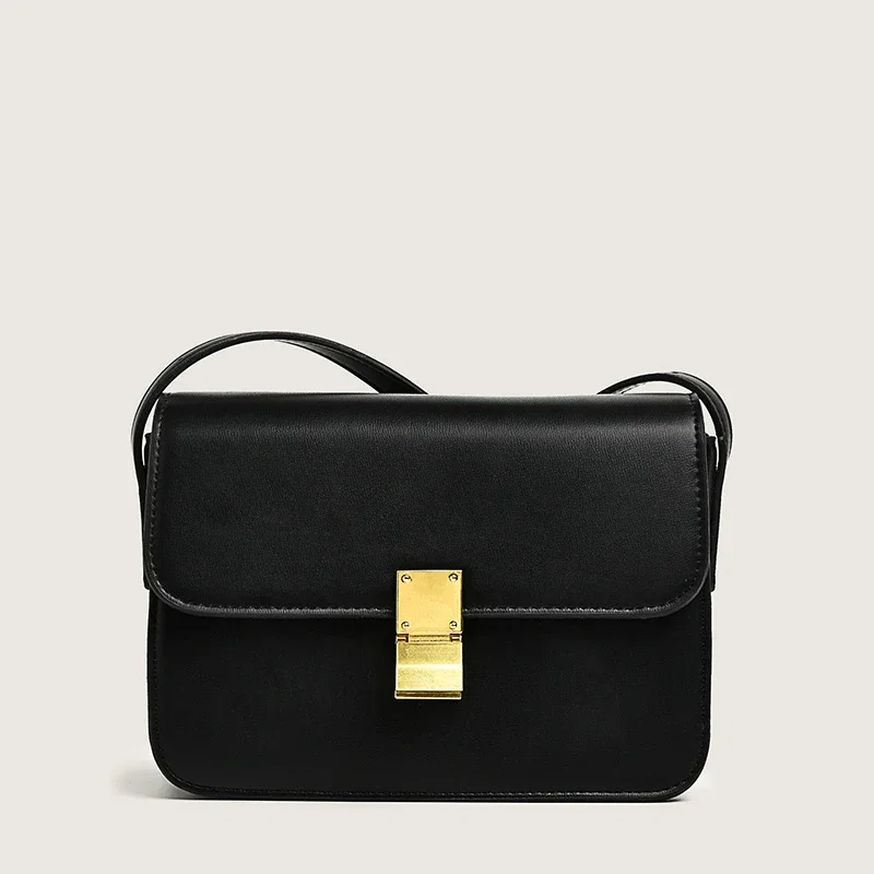 

Stylish Paris Designer Inspired Handbag - Trendy Solid Color Clutch Messenger Bag Casual Elegant Leather Shopper For Women