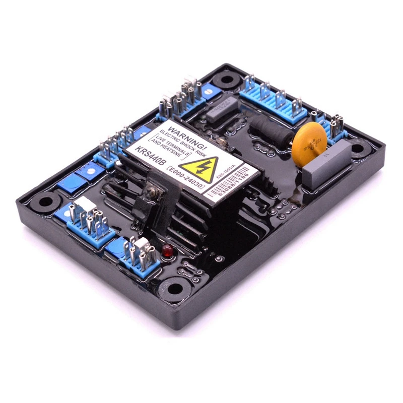 

New AVR KRS440 For Generator AVR Automatic Voltage Regulator Alternator Part Power Stabilizer For Diesel Generator