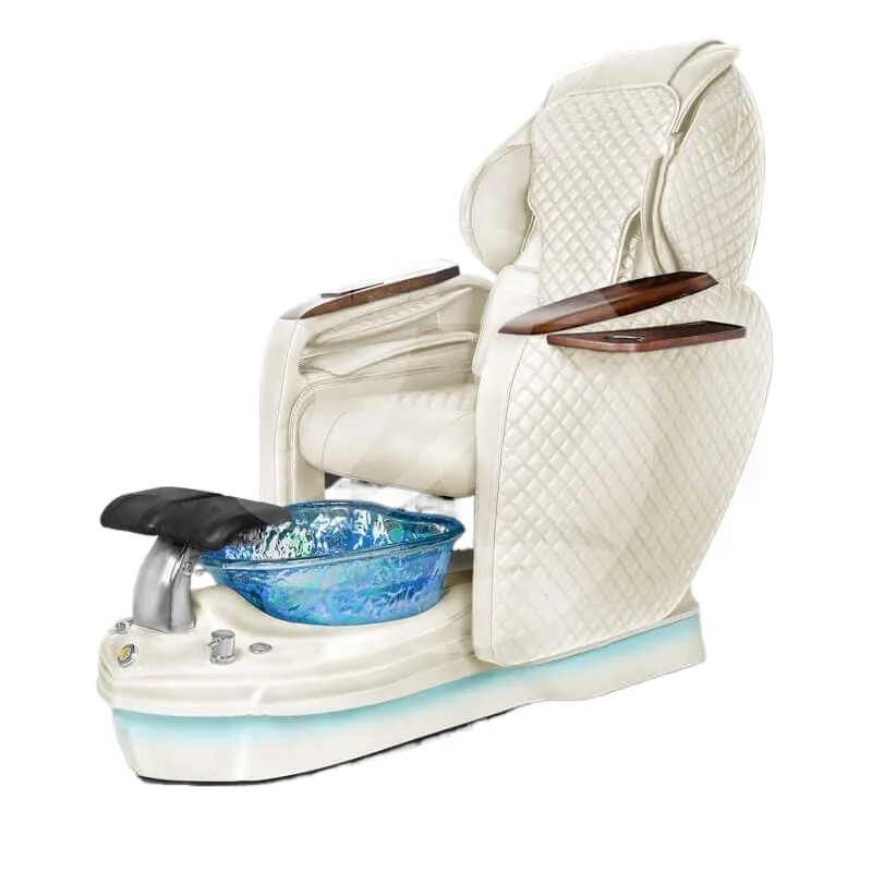 

Luxury design low MOQ electric light surfing foot spa pedicure chair knead massage recliner beauty salon chair pedicure