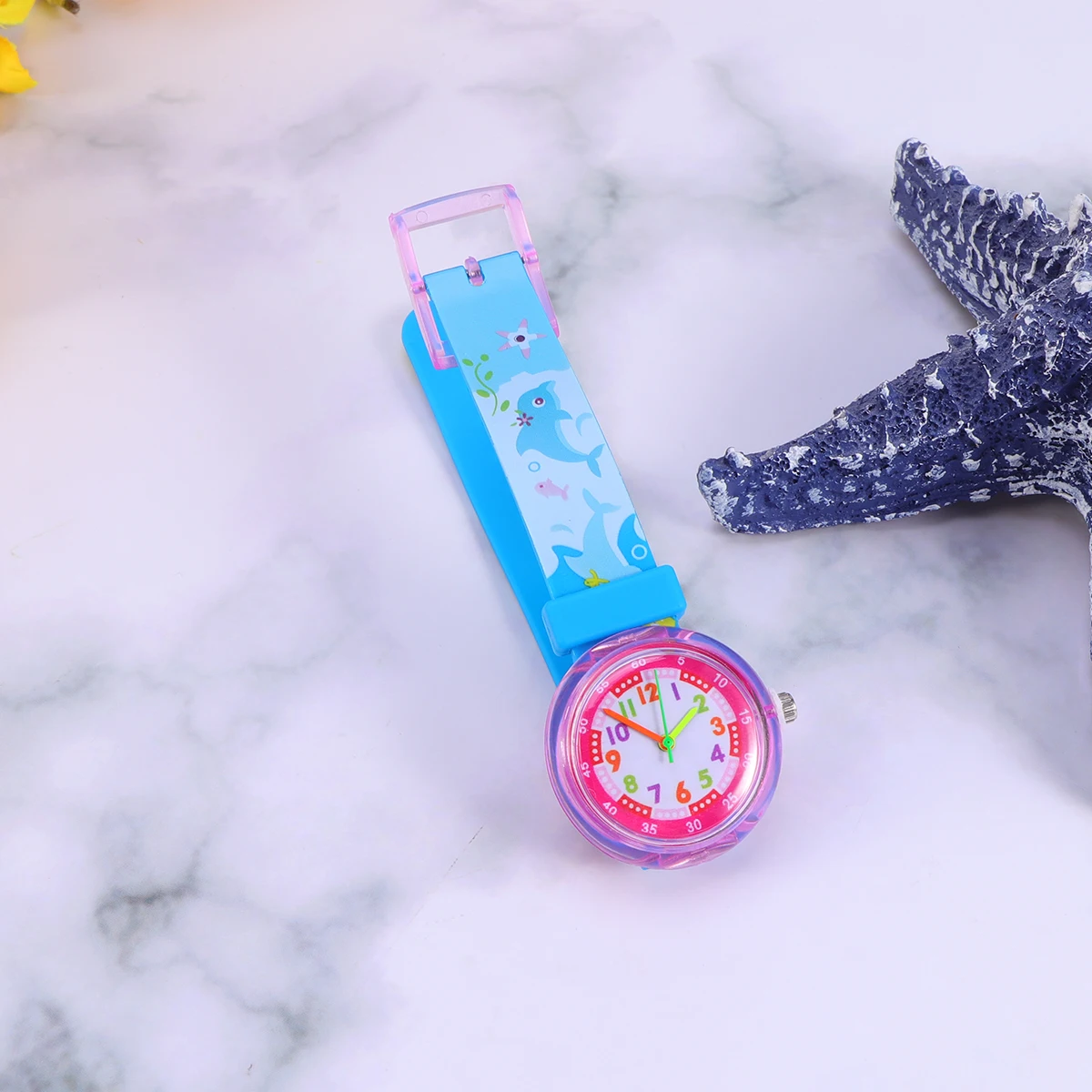 

Children'S Cartoon Watch Silicone Smooth Surface Durable Gift Party Favor Easy Comfortable Wear Kids Cartoon Watches For