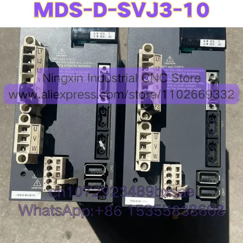 MDS-D-SVJ3-10 MDS D SVJ3 10 Second-hand Servo Drive,Normal Function Tested OK