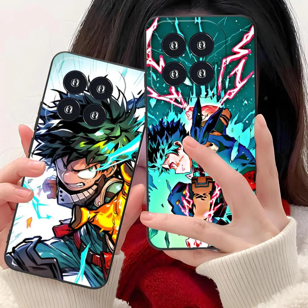 

My Hero Academia Izuku Deku Phone Case for Xiaomi 15 14 13 12 Mi 11 T Ultra Lite Pro S X 5G Colour Printing Protective Pretty