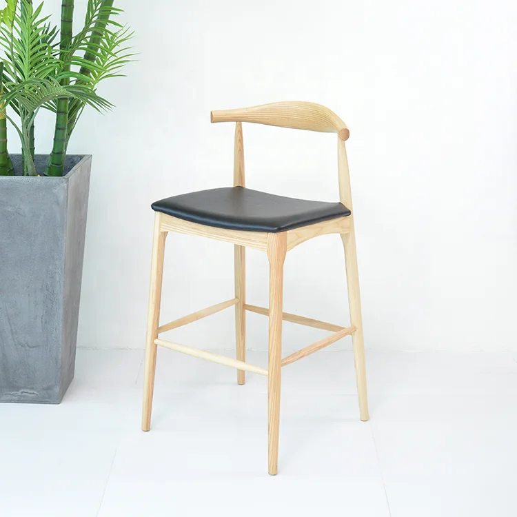 Factory Supply Good Price Retro Wood Bar Chair For Sale