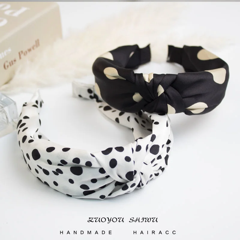 New Flower Headbands For Women Hair Hoop Knot Turban Headband Elastic Hairband Hair Accessories for Girls No Slip Stay