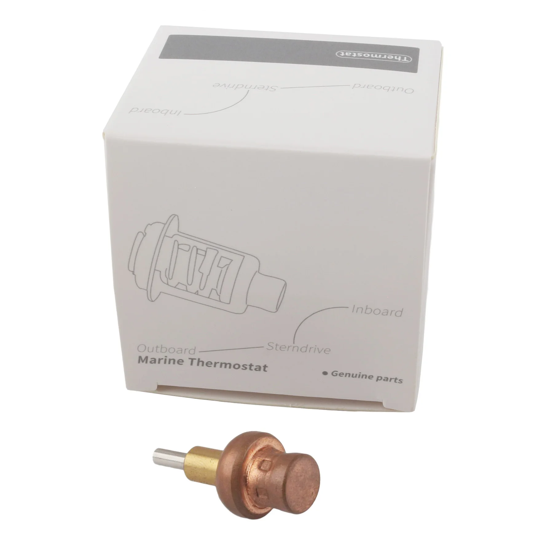 Soxa Marine 143°F 62°C Thermostat For Evinrude Johnson OMC  2&4 Stroke 5 6 HP 9.9 15 25 35 40 50 55 60 70 90 HP 0436195 0777837