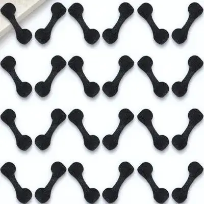 

100pcs Dust Nose Mask Filters Sponge Breathing Protection Disposable Nostril Plugs Washable For Spray Tanning Makeup