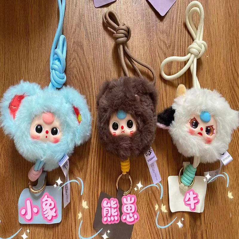 Babythree 휴대 전화 끈 시리즈 블라인드 박스 유행 장난감 깜짝 선물 만화 애니메이션 신비한 상자 휴대 전화 장식