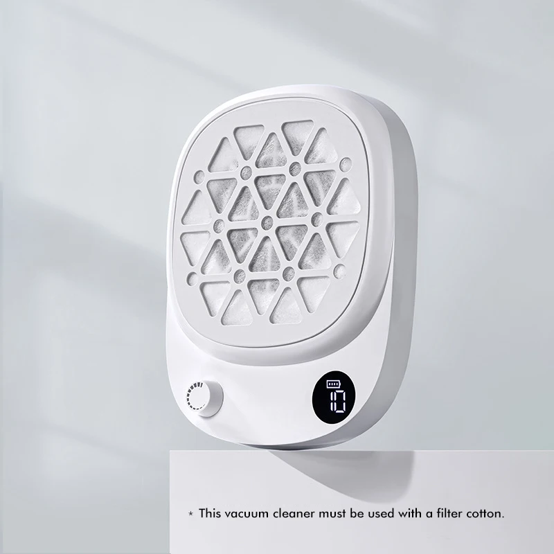 

Тихий и эффективный пылесборник для ногтей с сильным всасывающим турбинным бесщеточным двигателем и фильтром для разделения ясен