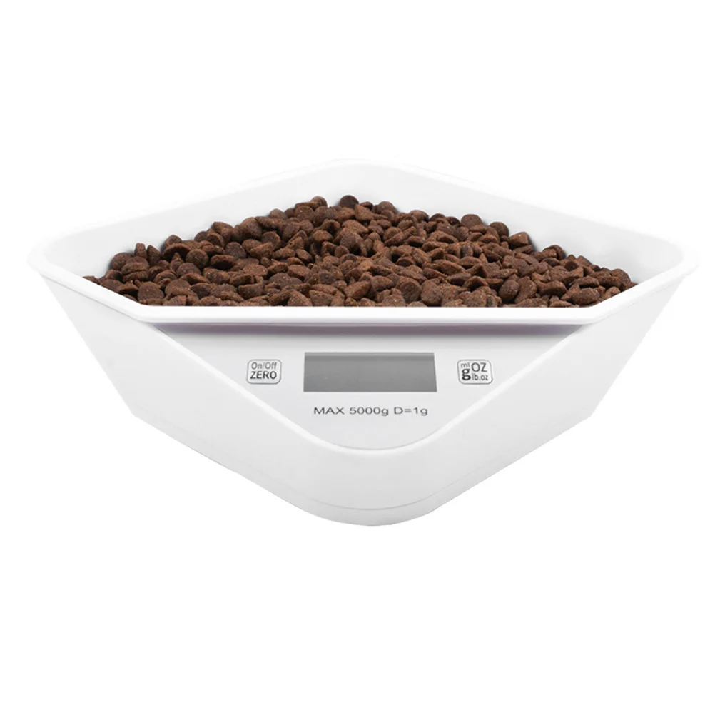 Kitchen Scale 5000G/1G Lcd Digital Weighing Machine Built-In Bowl Electronic Scale For Food Milk Cooking Tool Kitchen Scales